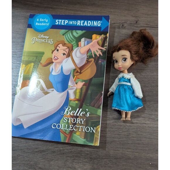 Disney Princess Belles Story Collection Book & 5-Inch Doll Set  Step Into Readin - Picture 11 of 12